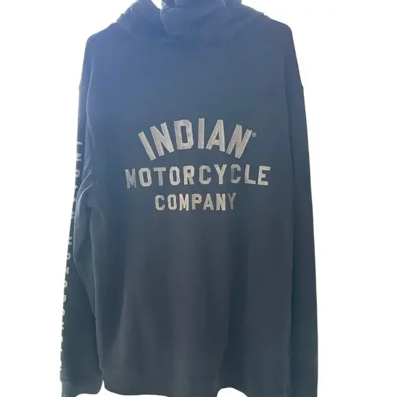 Indian Motorcycle fill zip Holden embroidered jacket-Mens 2XL-Preowned - Picture 2 of 8
